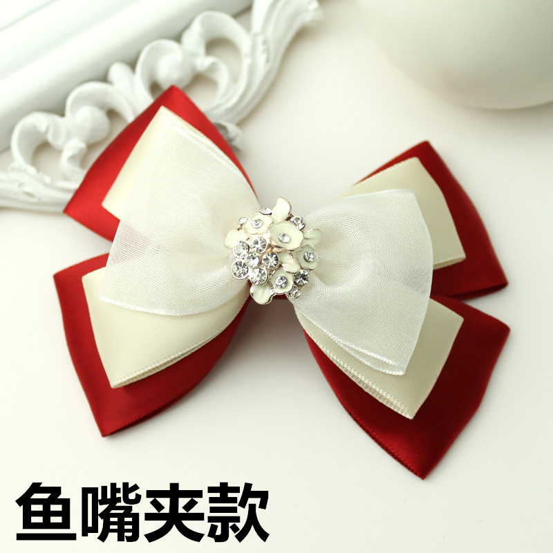 Rojo oscuro (clip de boca de pescado)