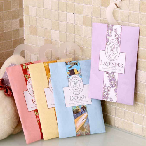 Wardrobe aromatherapy sachet, wardrobe lavender sachet, anti-mold and insect-proof clothes, car deodorization, car sachet wholesale