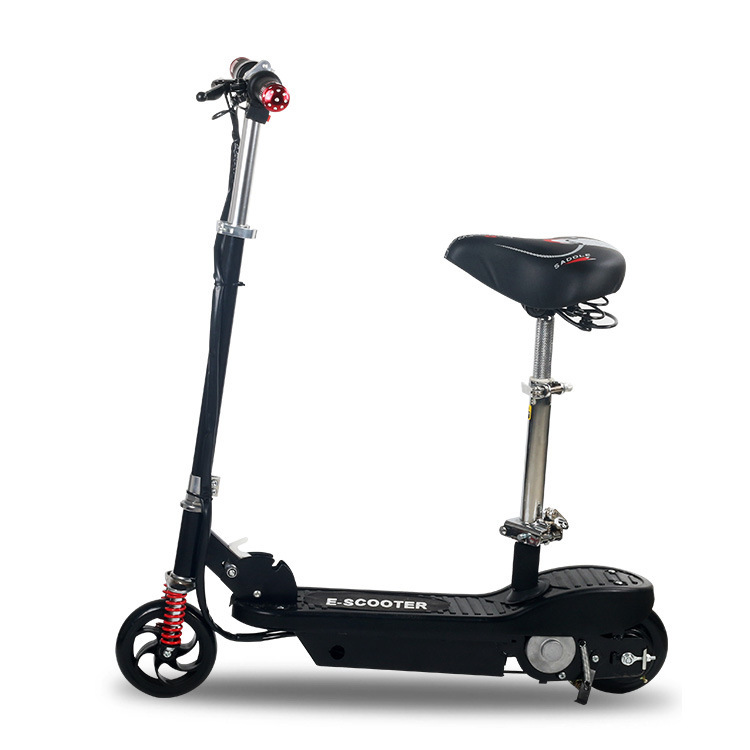 Scooter eléctrico plegable para adultos y niños, dos ruedas, transporte personal, venta directa de fábrica