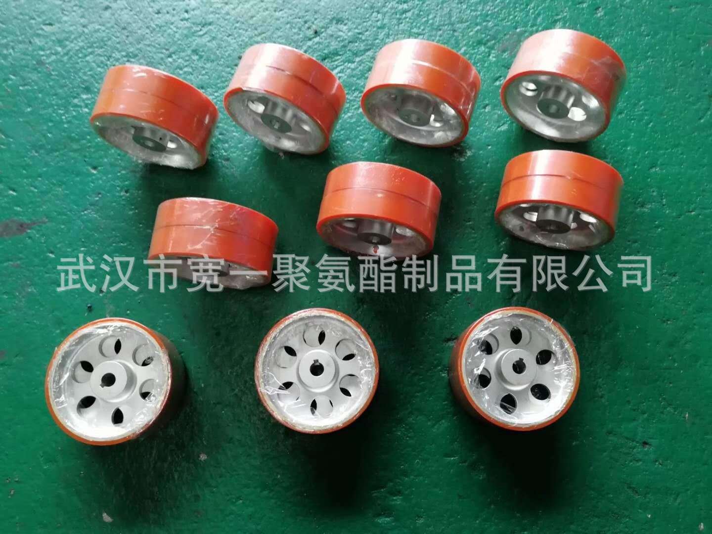 供应湖北孝感自动化设备用聚氨酯胶轮加工，传动胶轮加工包胶