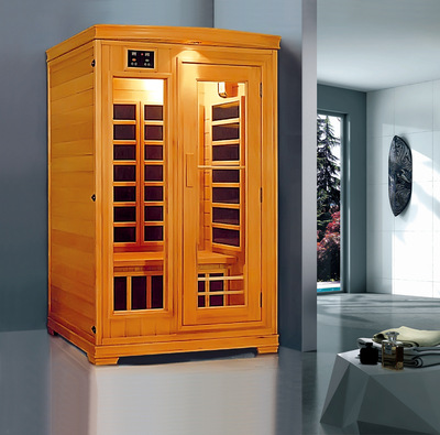厂家直发远红外频谱房 白松木汗蒸房 双人光波房 远红外线光波房
