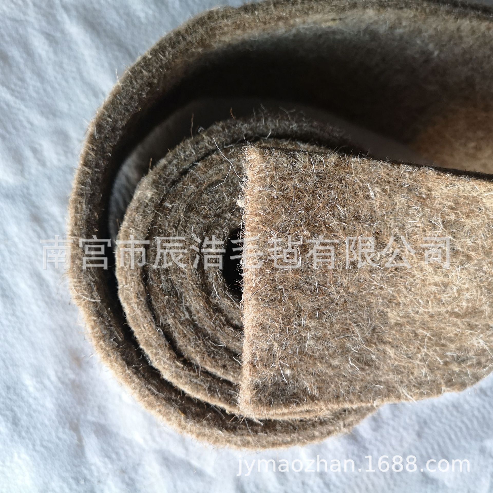 厂家直销铁路专用羊毛毡条铁路管道保温毛毡条铁路管道防寒毛毡条