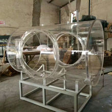 来图来样制作 大型有机玻璃管实验装置法兰管道设备