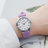Fresh universal waterproof trend fashionable watch for leisure, Korean style, simple and elegant design