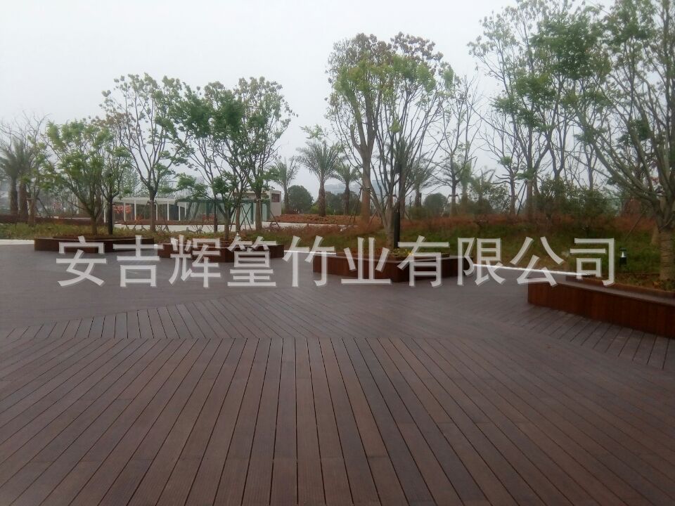厂家直销竹木户外防腐木 高碳竹木地板 公园木栈道 重竹木板材-阿里巴巴