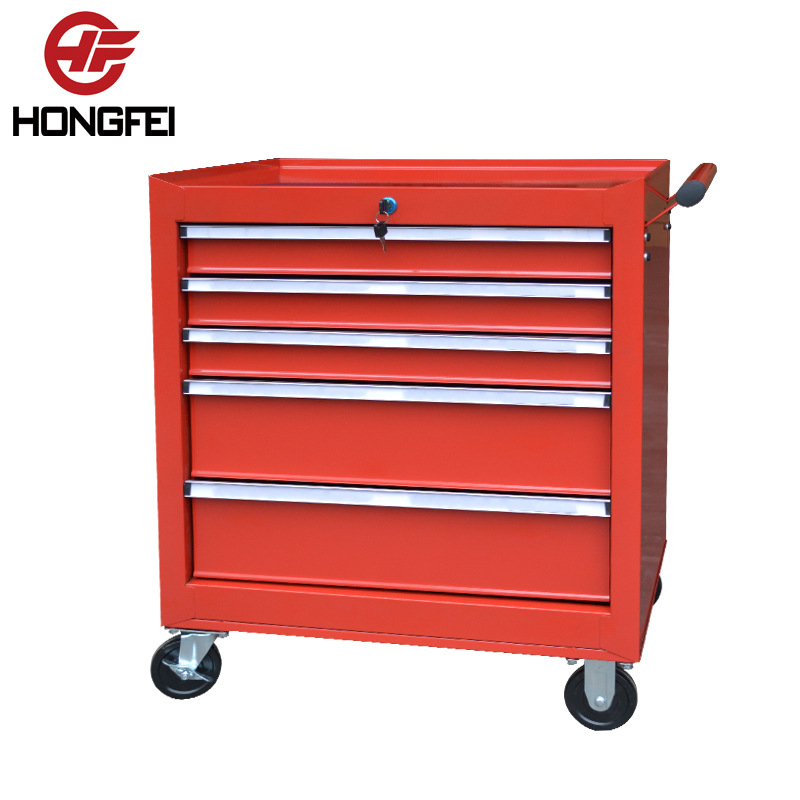 矮款五抽经典款金属工具车