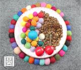 Импортный шерстяной войлок, подушка, реквизит для фотографии, 10см