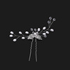 Metal crystal for bride, hair accessory handmade, Chinese hairpin from pearl, hairgrip