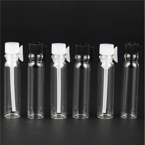 1ml 2ML 3ML transparent drop stick glass essential oil bottle trial size perfume bottle perfume sample bottle