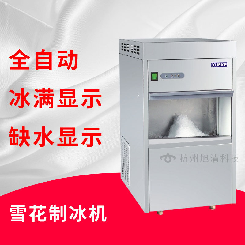 雪花制冰机实验室全自动制冰机生物医学实验室火锅超市雪花碎冰机|ru