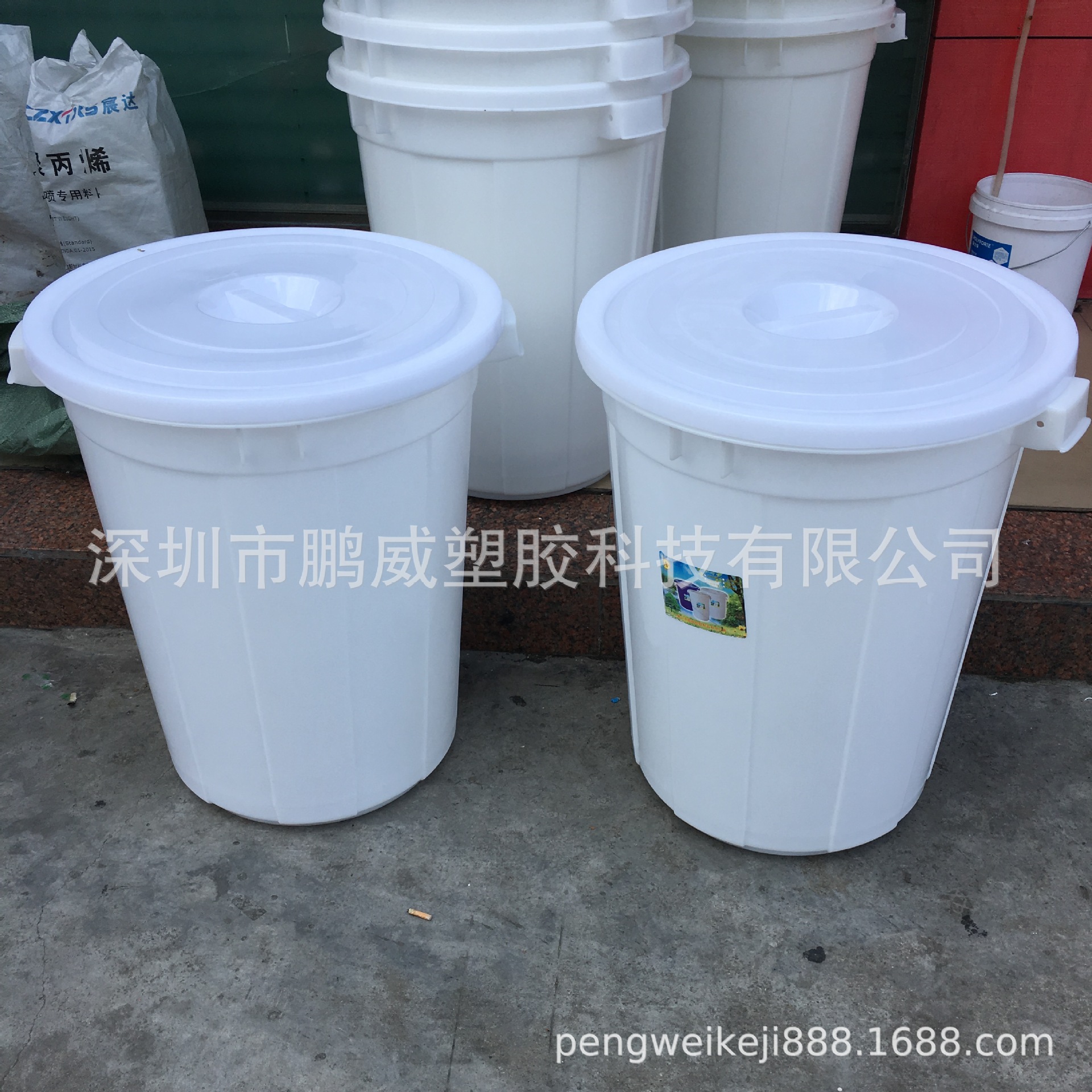 酿酒储存大白桶 酿酒厂通用食品大白桶 200升加厚版塑胶桶