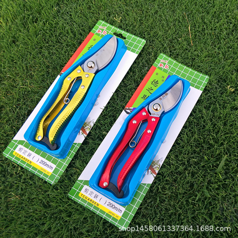 厂家批发台湾德之助sk-5果枝剪 园林工具 果树修枝剪 园林剪刀