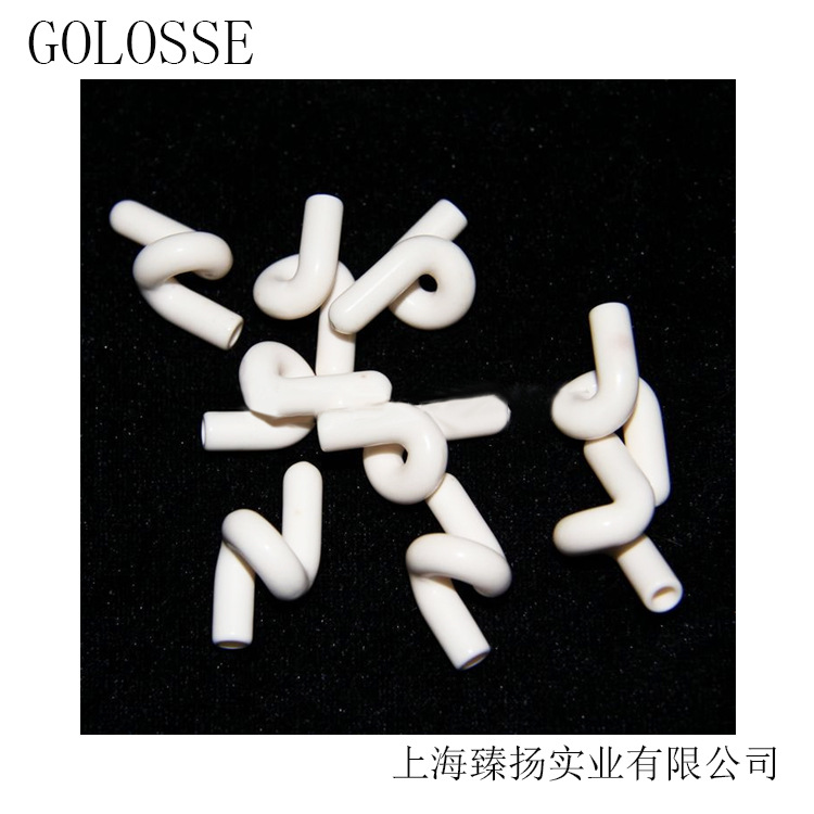 批发高品质纺织陶瓷件猪尾巴导丝钩过丝器纺织机械配件来样定