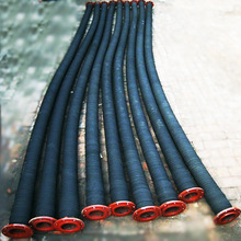 廠家直銷 大口徑橡膠鋼絲管 法蘭式疏浚膠管 埋線吸引管 可訂貨產