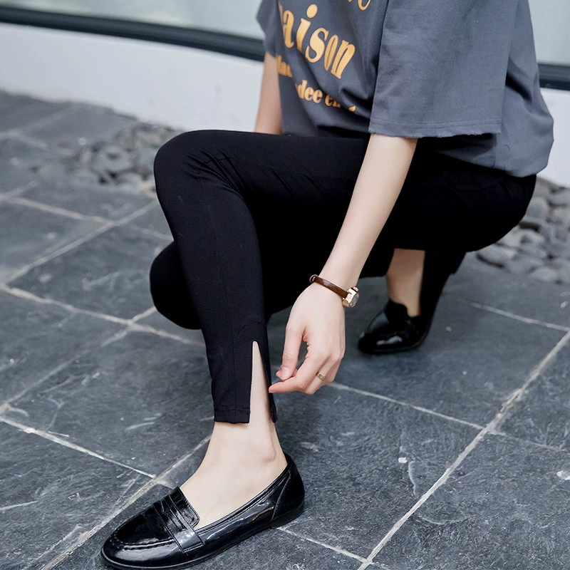 [Распродажа без возврата без изменений] Модные Брюки для беременных из римской ткани для беременных Брюки для живота Slim Fit