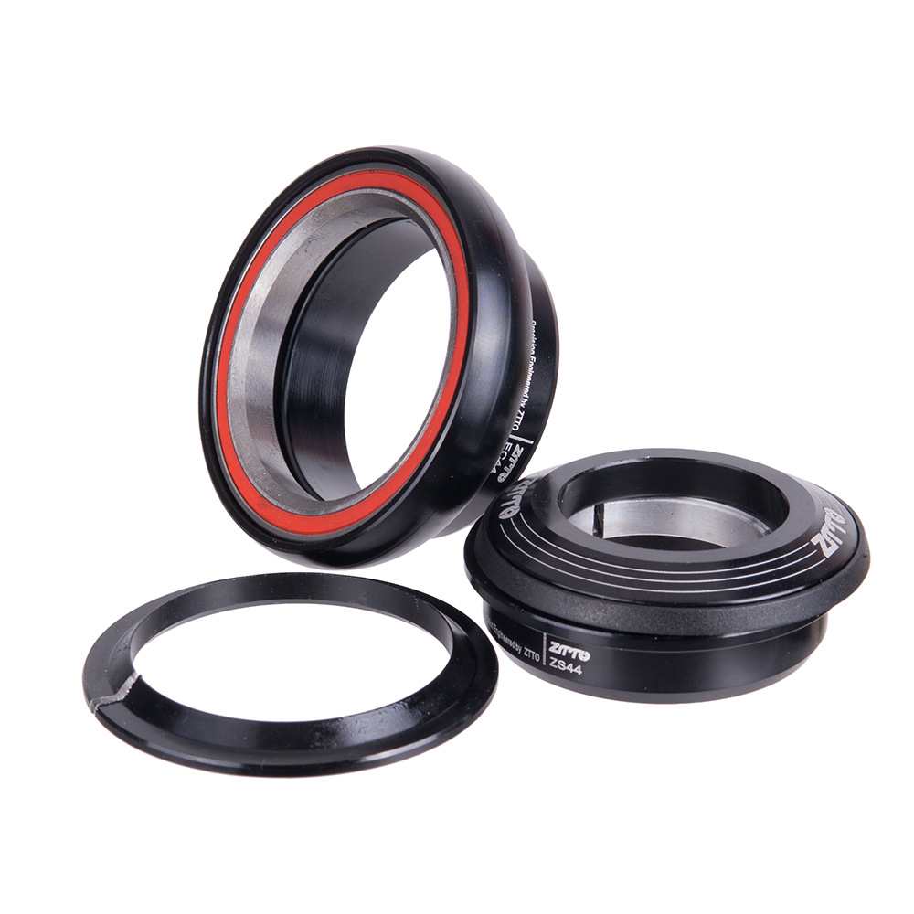 Juego de cuencos de bicicleta ZS44 EC44 CNC 1 1/8 "-1 1/2" cuadro de tubo recto a la horquilla delantera de tubo cónico