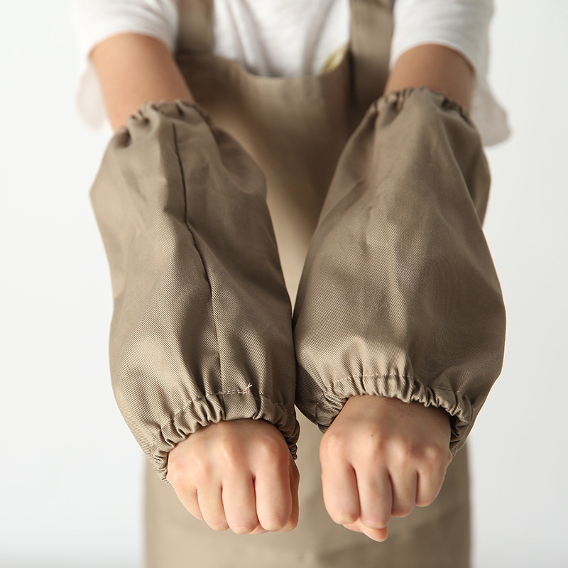 Kindergarten actividad traje niños delantal pintura arte chef sombrero logotipo personalizado