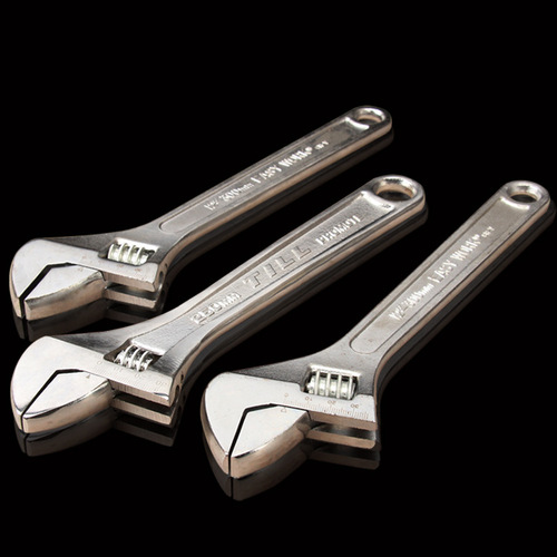Manufacturer wholesale 12-inch fast adjustable spanner tire wrench multi-function manual adjustment 300 adjustable wrench