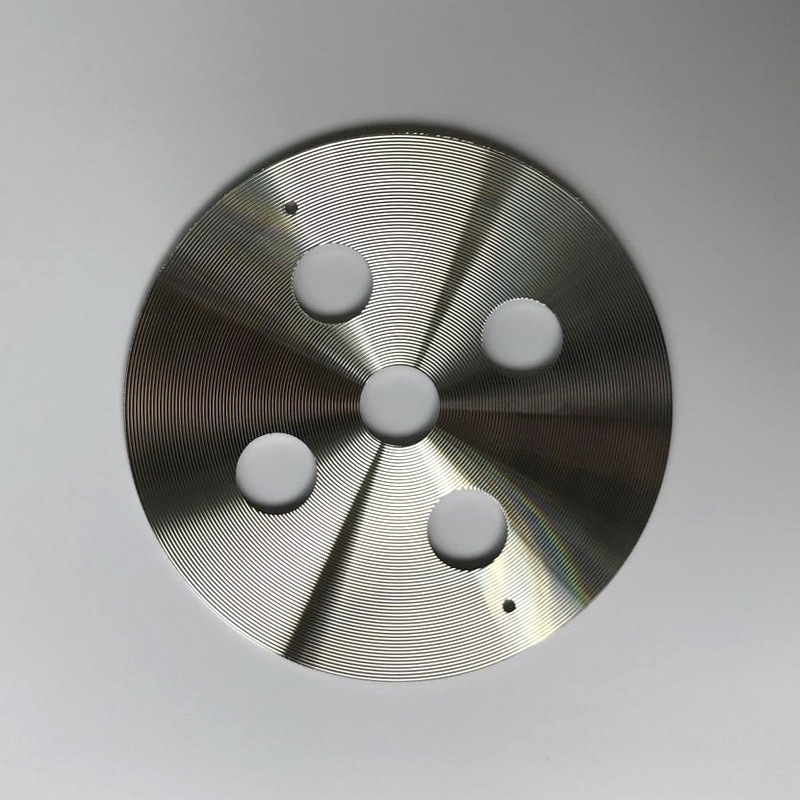 供应锌合金来料加工CD纹锌合金表面处理CD纹