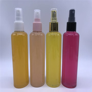 现货批发 200ml圆肩pet透明喷雾塑料瓶化妆品分装试用瓶子