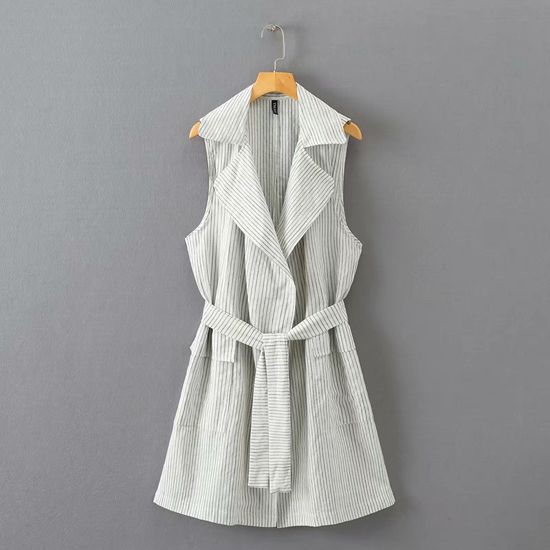 Gilet femme en Mélange de fibres chimiques - Ref 3317885 Image 1