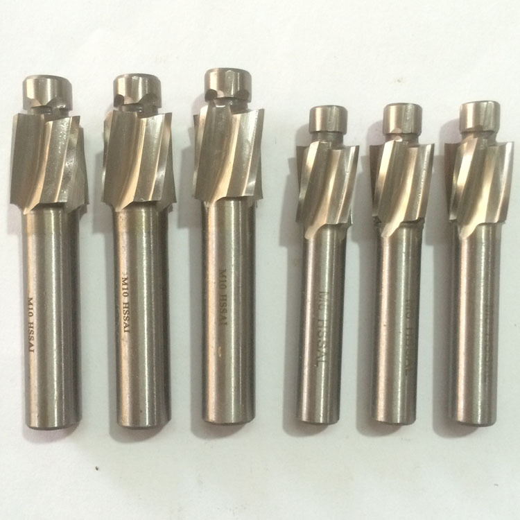 GXG全磨制沉头铣刀 高速钢沉头刀 直柄沉头刀 沉头刀 M3 Ｍ8 M12