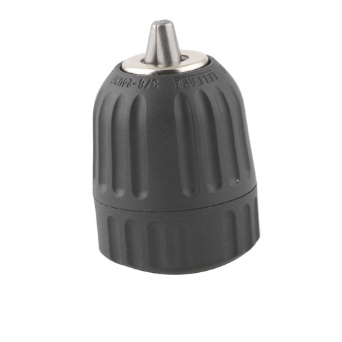 Wrench drill chuck iron chuck electric drill round handle square handle chuck hand drill electric tool accessories manual locking chuck