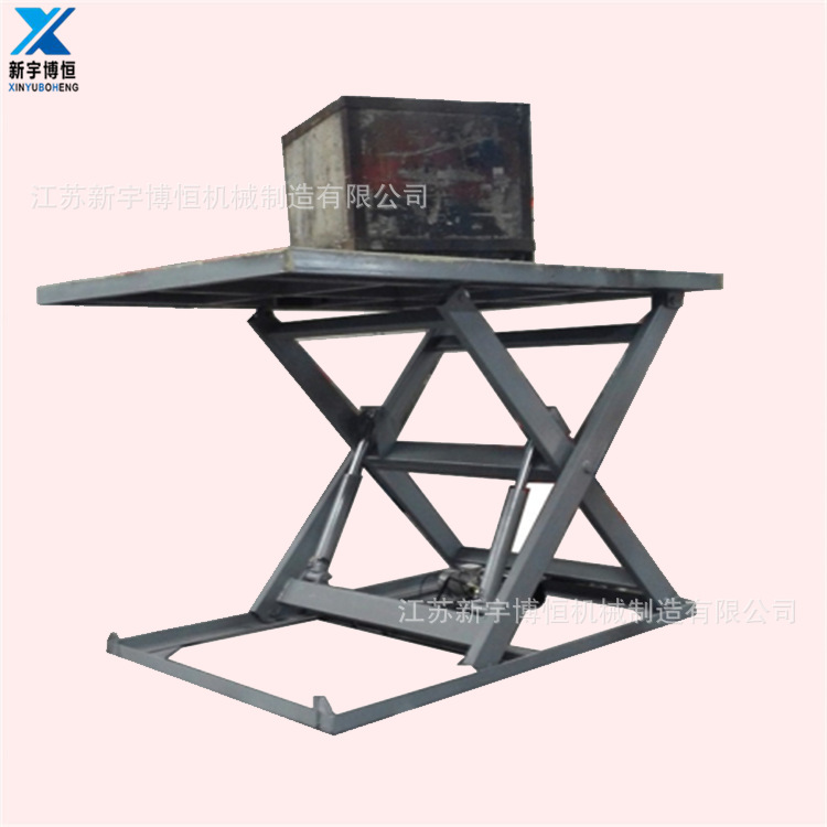 1至2吨 台面1至4米宽固定式电动升降台 剪叉式液压升降平台