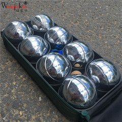 Grass court 8-ball bag, French national ball, throw earth rolling ball leisure sports entertainment, grass court 1 bag of 8 iron balls
