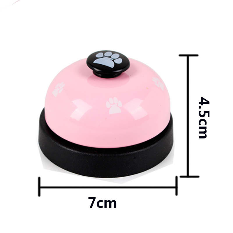厂家批发 网红宠物铃趣味狗脚印训犬按铃 猫狗狗智力玩具宠物用品