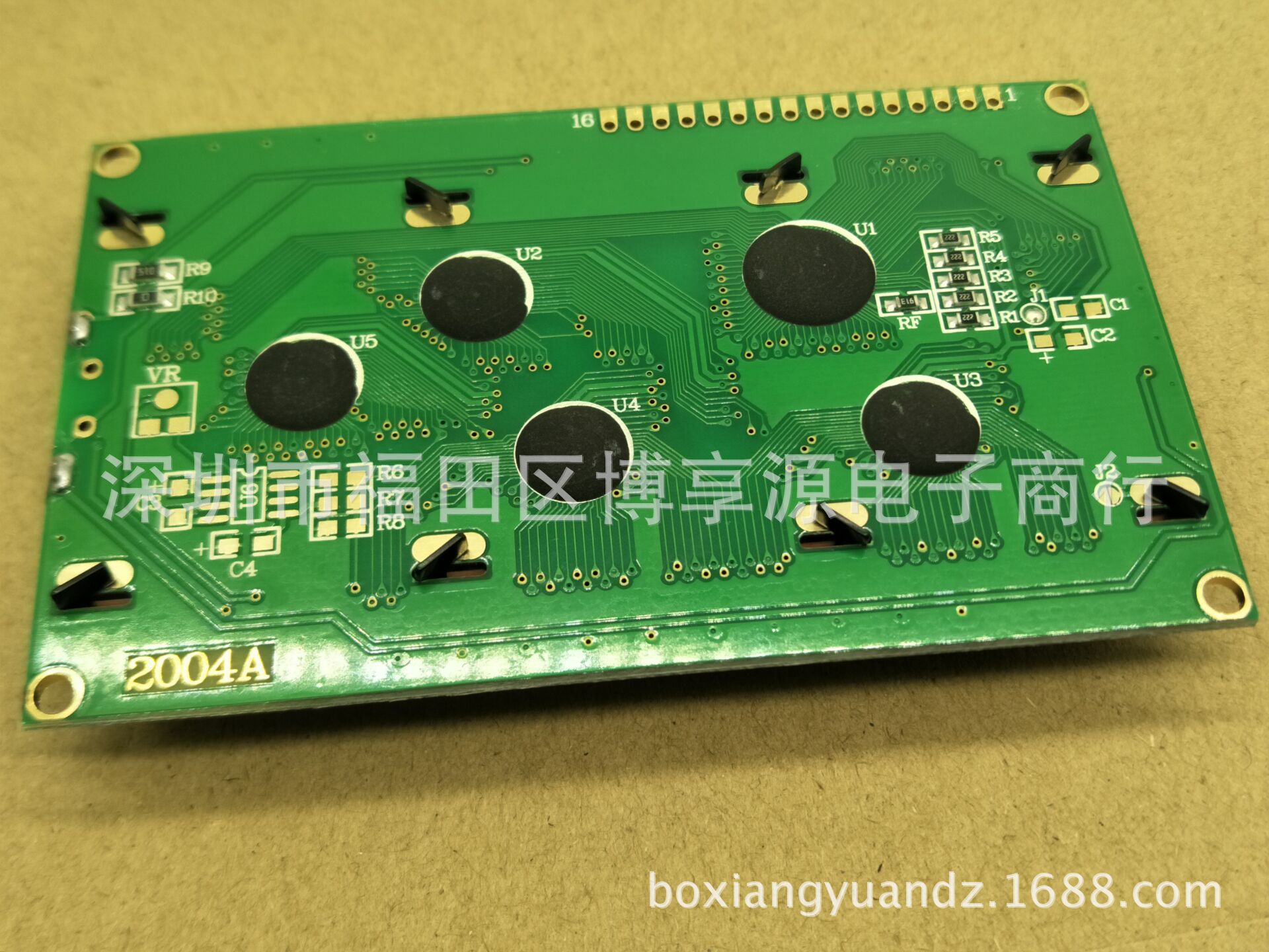 兰屏 2004A液晶屏 J204A字符显示液晶模块20*4 5V LCD/LCM 蓝屏