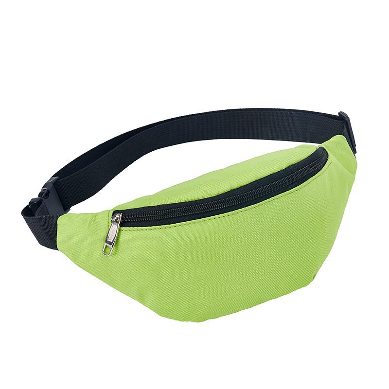 Unisex Basic Streetwear Solid Color Oxford Cloth Waterproof Waist Bags display picture 2