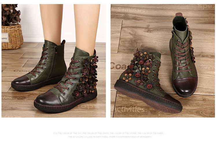 Bottes femme en En cuir - Ref 3355378 Image 33