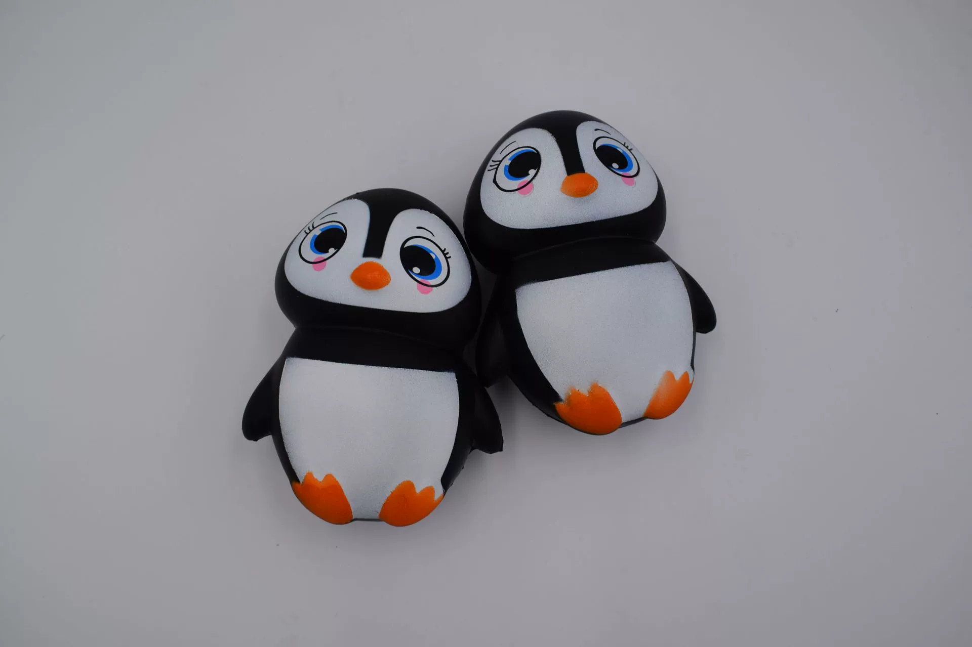 Игрушка-сквиш, фигурка животного, мини-фигурка, пингвин