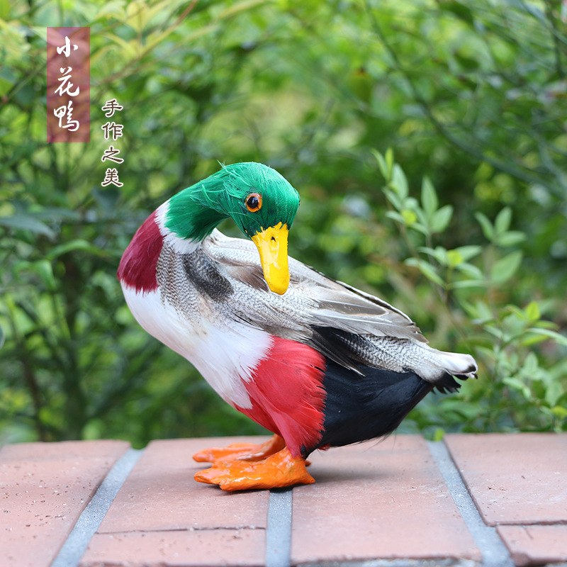 direct deal simulation duck Poultry Feather animal Home Decoration Handicraft children cognition Model