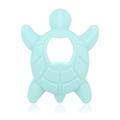 lovely Sea turtle originality Maternity silica gel baby Molar Appease Dental gum factory wholesale customized