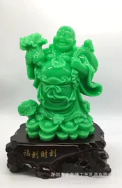 树脂工艺品;招财摆件;仿玉工艺品