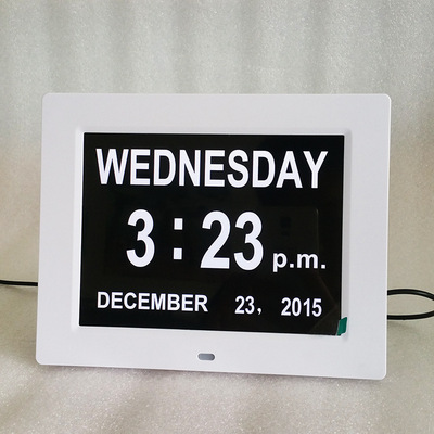 8 inch Electronic calendar Electronic clock Digital clock Electronic photo frame Clock Amazon Electricity supplier Hot Products
