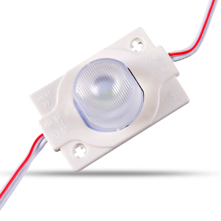 Cross -border LED injection molding module double -sided light box light source 3030 side light source ABS material 1.5W manufacturer