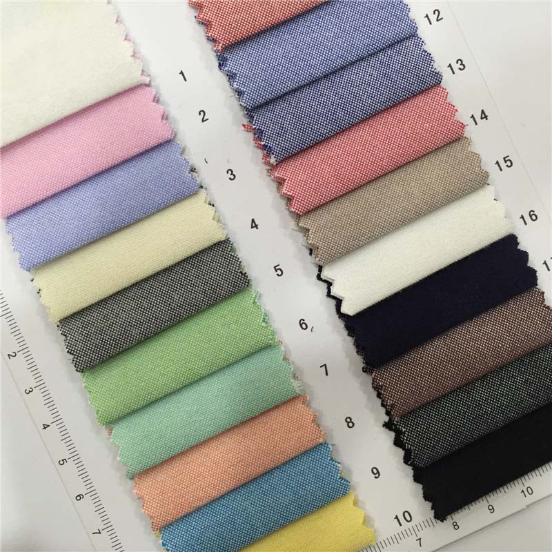 全棉碳素磨毛牛津纺 20个颜色现货供应厂家直销衬衫面料 108006