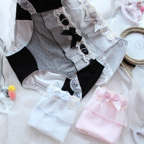 Girls' menstrual night menstrual underwear export order Japanese cotton style hip-covering student style menstrual underwear