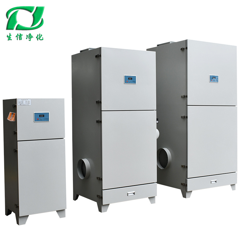 厂家定制工业单机脉冲除尘器粉尘吸尘器电动振打滤筒脉冲除尘器