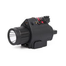 跨境货源 M6红激光手电金属红外线战术LED电筒鼠尾一体瞄水弹玩具