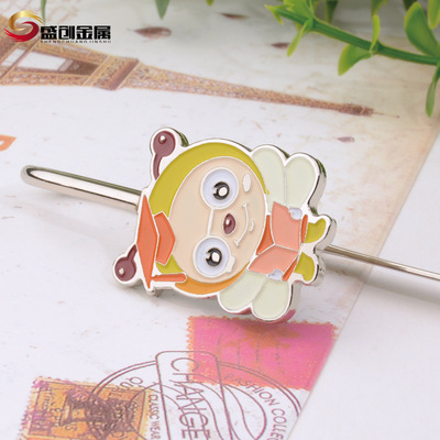 金属书签定制 订做企业logo学校创意书签 天鹅颈烤漆书签订制