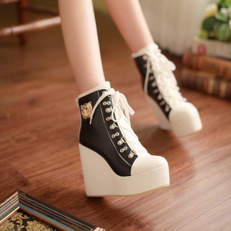 Bottes femme en PU artificiel - Ref 3354869 Image 24