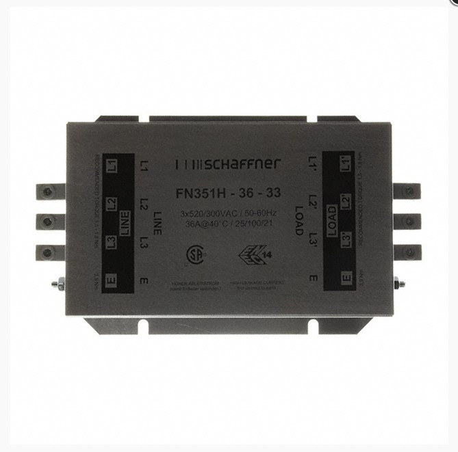 夏弗纳Schaffner进口三相电源线滤波器模块滤波器FN351H-36-33