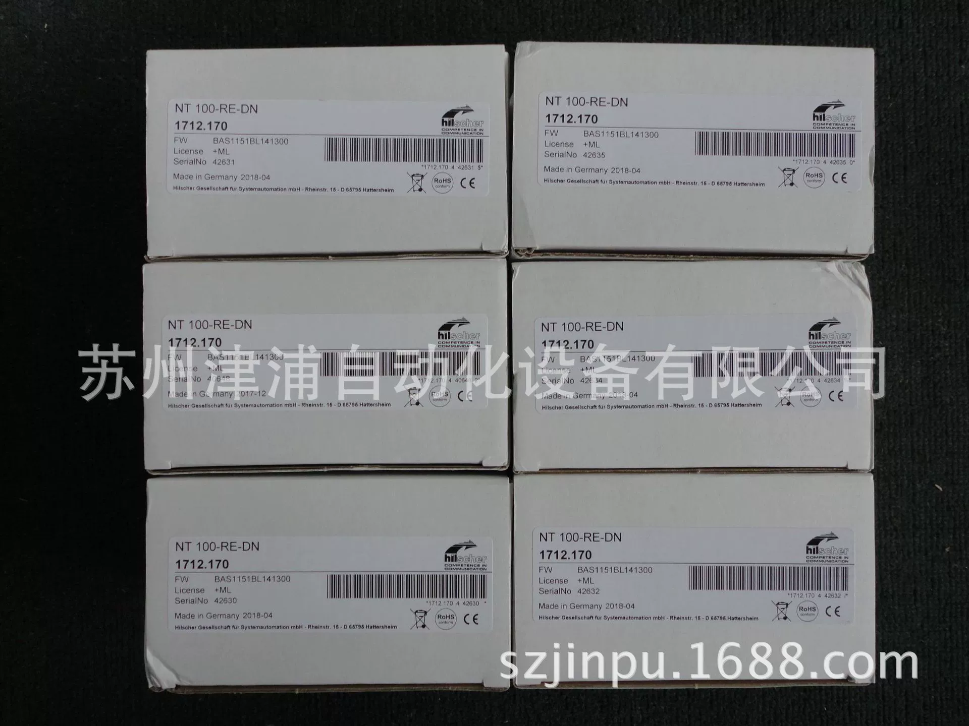 Шлюз Hilscher Hexun DVICENET для RS-232/422/485 NT 100-DN-RS