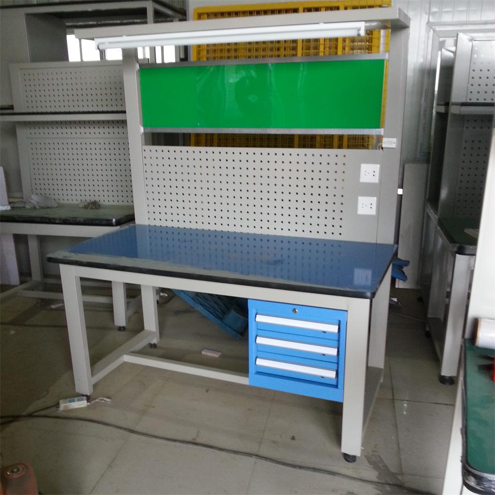 深圳重型挂板钳工工作台 防静电工作台 不锈钢工作台操作台