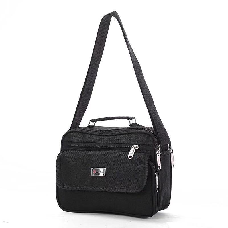 One Shoulder Oblique Cross Business Bag Women's General Multi-Functional Men's Bag Handbag Wear-Resistant Large Capacity Leisure Fashion Manufacturers undefined