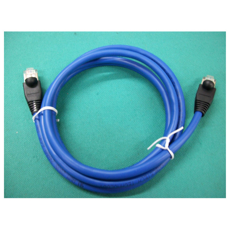 批发供应带护套RJ45超五类屏蔽网络线8P8C扁平网线成品路由器网线